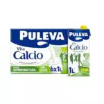 Puleva Vita Leche Semidesnatada 1L - Pack de 6 Litros