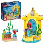 LEGO Princess Musical de Ariel - Juguete de Construcción con Mini Muñeca y Sebastián