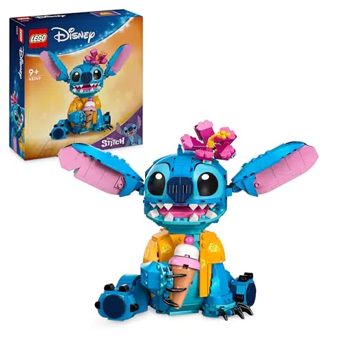LEGO Disney Stitch Juguete de Construcción Articulado para Fans de Lilo y Stitch