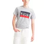 Levi's Sportswear Logo Graphic Camiseta Hombre, Dress Blues