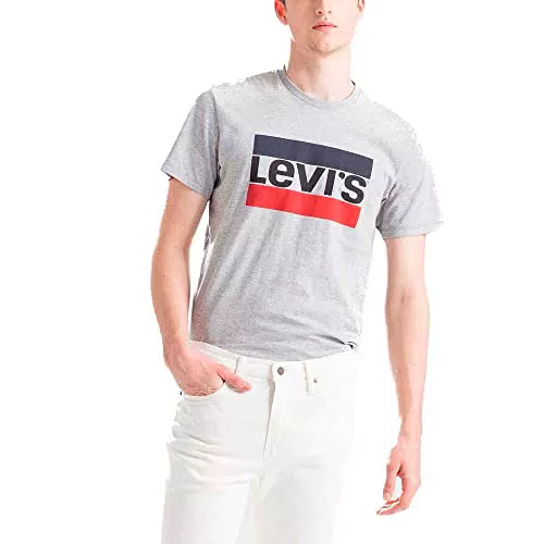 Levi's Sportswear Logo Graphic Camiseta Hombre, Dress Blues