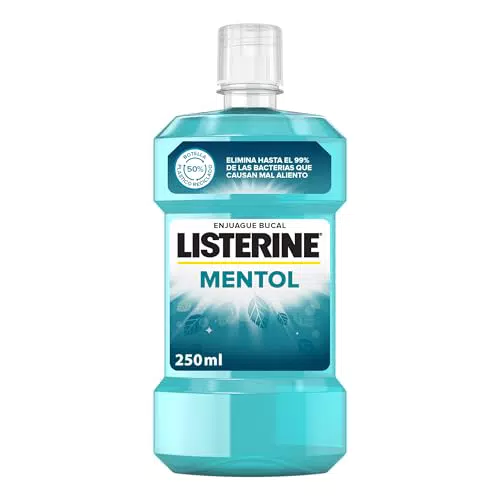 Listerine Enjuague Bucal con Flúor, Protección 24 Horas y Aliento Fresco