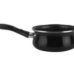 Magefesa Cazo de acero esmaltado antiadherente bicapa reforzado, 14 cm