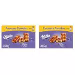 Milka Bizcocho con Pepitas de Chocolate y Relleno de Chocolate Formato Familiar