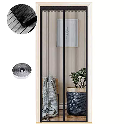 Mosquitera Magnética para Puerta, Cierre Automático, Fácil Instalación