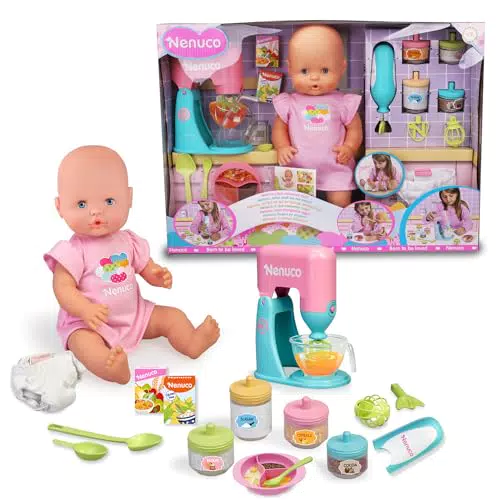 Nenuco Muñeco Bebé con Accesorios y Juguetes Electrónicos para Niños 4+ años