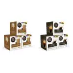 Nescafé Dolce Gusto Cápsulas de Café con Leche, 3 x 30 Cápsulas & Nescafé Magnum Café Espresso Intenso - Cápsulas de Café 3 x 30 - 90 Cápsulas