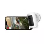 Nueva Ring Cámara exterior Plus con enchufe, Vídeo 2K