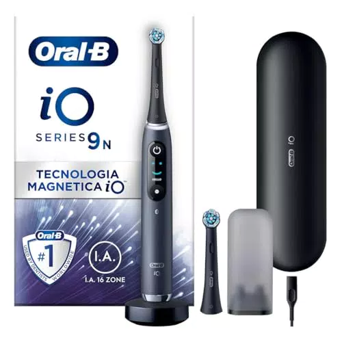 Oral-B iO 9 Cepillo de Dientes Eléctrico con Estuche y Sensor de Presión