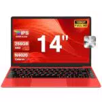 Ordenador Portátil N4020 14 256GB SSD, Win 11, FHD 1920x1080, WiFi Dual, BT 4.2