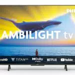 Philips 4K LED Smart Ambilight TV|PUS8118|65 Pulgadas|UHD 4K TV|60 Hz|P5 Picture Engine|HDR10+|Smart TV|Dolby Atmos|Altavoces de 20 W|Soporte|Prime|Netflix|Youtube|Google Assistant|Alexa