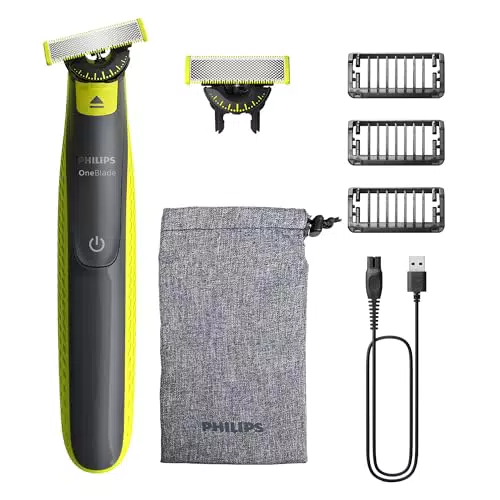 Philips OneBlade 360 Recortadora y Afeitadora Eléctrica para Barba QP2724/31