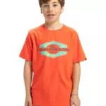 Quiksilver Camiseta de Manga Corta Ev Locked Up para Niño
