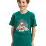 Quiksilver Camiseta de Manga Corta Ev Skull Feast para Niño