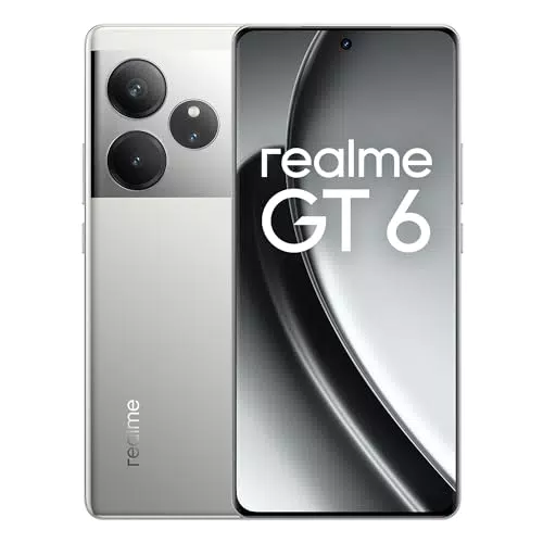 realme GT 6 5G - Teléfono Móvil, Procesador Snapdragon 8s y Carga SUPERVOOC 120W