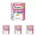 Regina Power Papel Multiusos, 6 Rollos Aún Más Largos