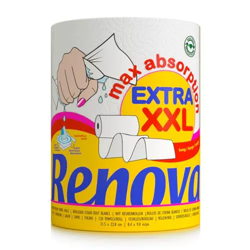 Renova Maxiabsorption Rollos de cocina XXL Triple