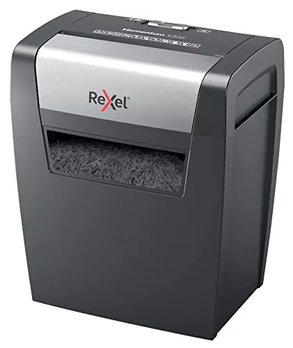 Rexel Momentum X308 - Destructora P3 para Casa y Oficina, Corte en Confeti
