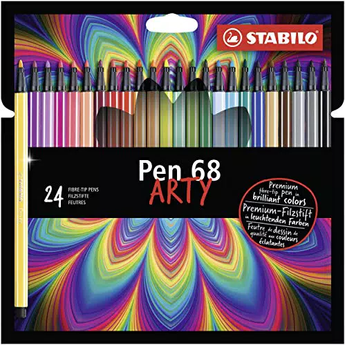 Rotulador stabilo boss fluorescente 70 arty line colores frios estuche carton de 10 unidades colores