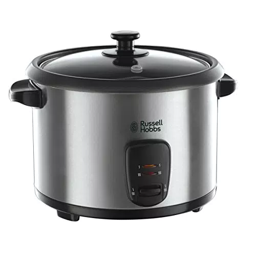 Russell Hobbs Arrocera Cook@Home 1,8L con Función Mantener el Calor y Vaporera