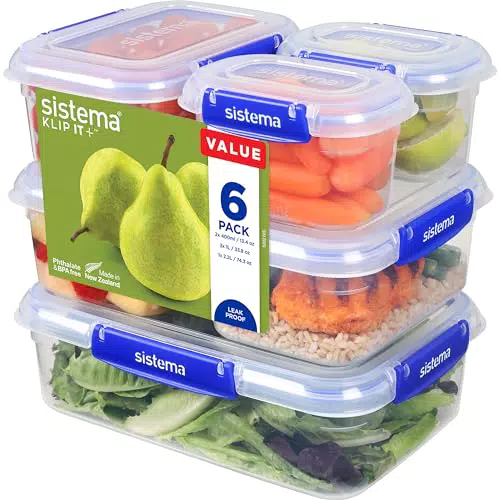 KLIP IT PLUS Contenedores de Almacenamiento de Alimentos Airtight