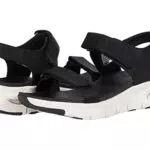 Skechers ARCH FIT TOURISTY, Sandalias para Mujer, Black Mesh