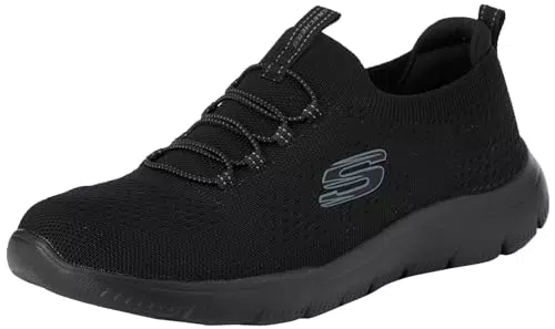 Skechers Cumbres - Zapatillas de Mujer con Ribete de Punto