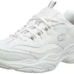 Skechers D'Lites 4.0 Fresh Diva, Zapatillas Mujer, White/Gray