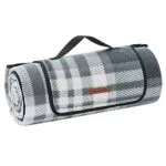SONGMICS Manta de Picnic Impermeable y Plegable para Camping y Exterior
