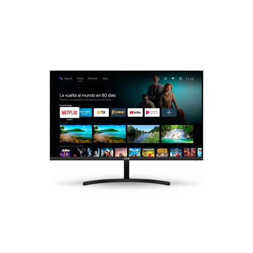 SPC Smart Monitor 27" - Monitor Android TV Full HD con Altavoces Integrados y Streaming