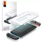 Spigen Glas.tR EZ Fit Protector de Pantalla para Nintendo Switch - Dureza 9H