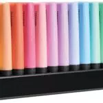 Rotulador stabilo boss fluorescente 70 pastel deskset estuche de 15 unidades colores surtidos