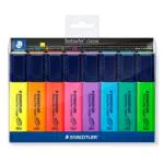 STAEDTLER 364 A WP8 ST, Set de 8 Marcadores Fluorescentes