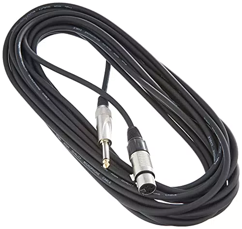 Stagg SMC6 Cable de micrófono XLR (m) a XLR (f) de 6 metros