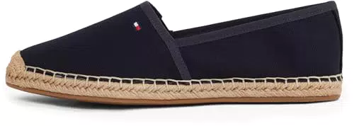 Tommy Hilfiger Alpargatas Mujer Essential Flag Canvas con Logotipo