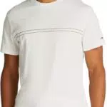 Tommy Jeans Camiseta de Manga Hombre Slim Entry Graphic tee con Cuello Redondo