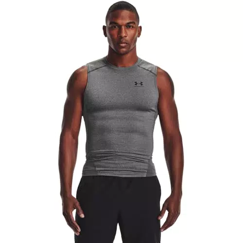 Under Armour Ua Hg Comp Sl, Camiseta Para Hombre, Gris