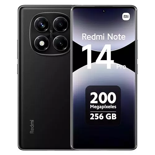 Xiaomi Redmi Note 14 Pro - Smartphone 8GB RAM, 256GB, cámara 200MP, 120Hz