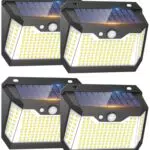 Luces Solares LED de Exterior con Sensor de Movimiento IP67 - Jardín y Patio