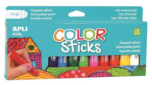 APLI Kids 14228 - Témperas Sólidas para Niños