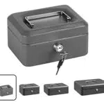 ARREGUI Caja de Seguridad C9216 con Llave para Contar y Transportar Dinero