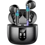 Auriculares inalámbricos Bluetooth 5.4 HiFi estéreo, impermeables IP7 con ENC