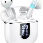 Auriculares Bluetooth 5.4 HiFi Estéreo con Micrófono HD y Reducción de Ruido ENC