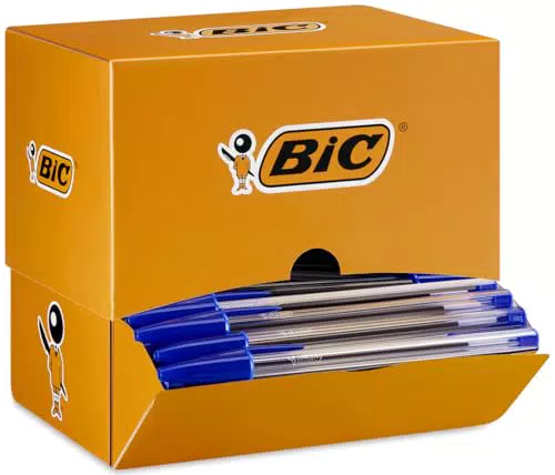 BIC Cristal Bolígrafos - Ideal para material escolar y oficina