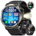 Blackview Reloj Inteligente con Bluetooth, Pulsómetro y 100+ Modos Deportivos