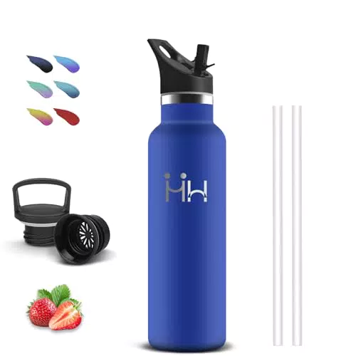 Botella de Agua de Acero Inoxidable sin BPA – Cantimplora Térmica para Niños