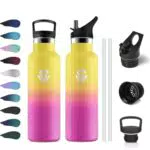 Botella de Acero Inoxidable Doble Pared Niños - Cantimplora Reutilizable sin BPA