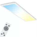 Briloner Panel LED Techo Regulable con Control Remoto y Temperatura de Color