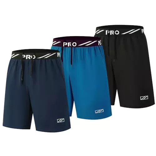 Bsrpolry Pantalones cortos deportivos para hombre, ligeros y transpirables