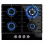 Cecotec Placa de Gas Butano y Natural Bolero Squad G 5200F con Encendido Eléctrico